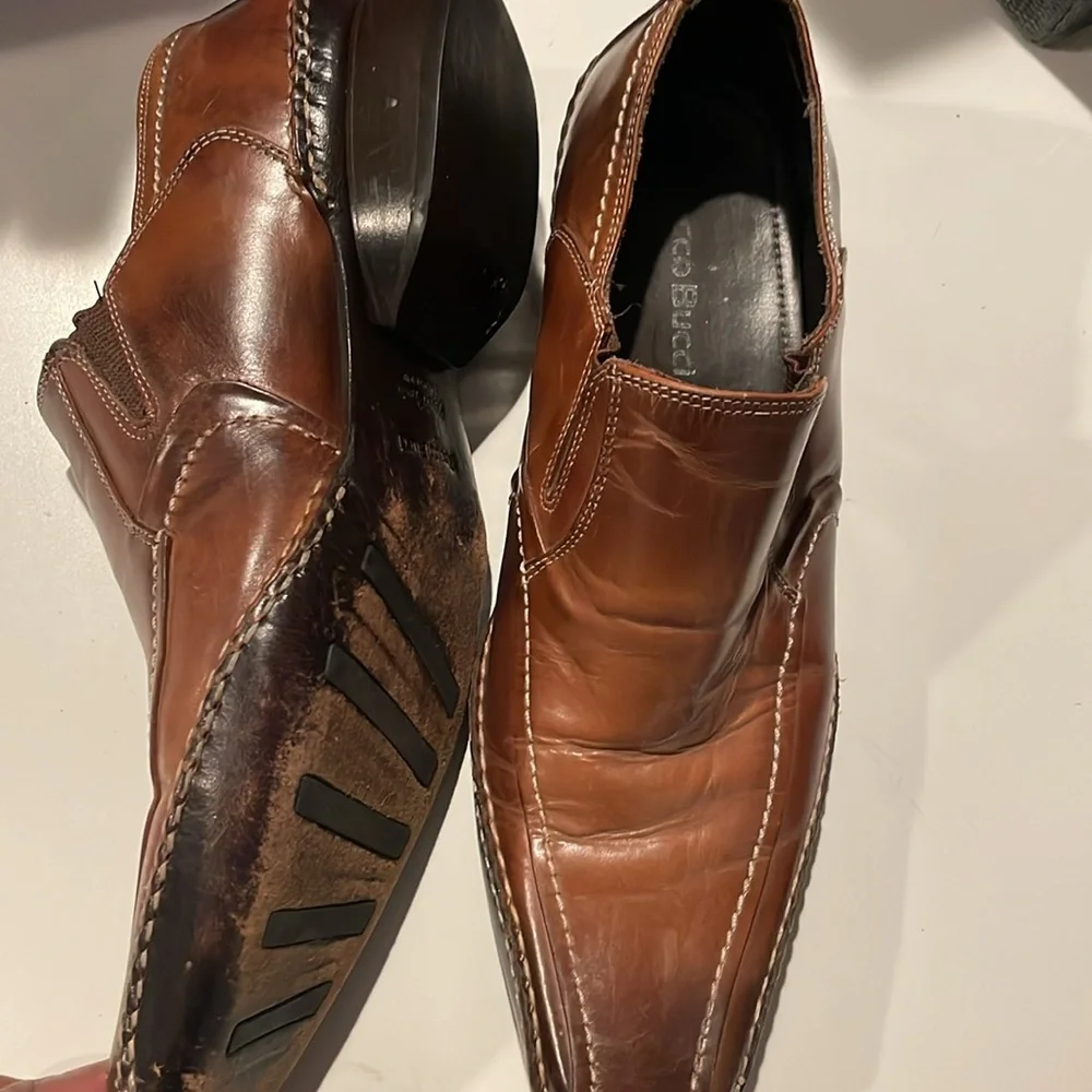 Bacco Bucci ‎ Men's shades of brown Leather Loafers